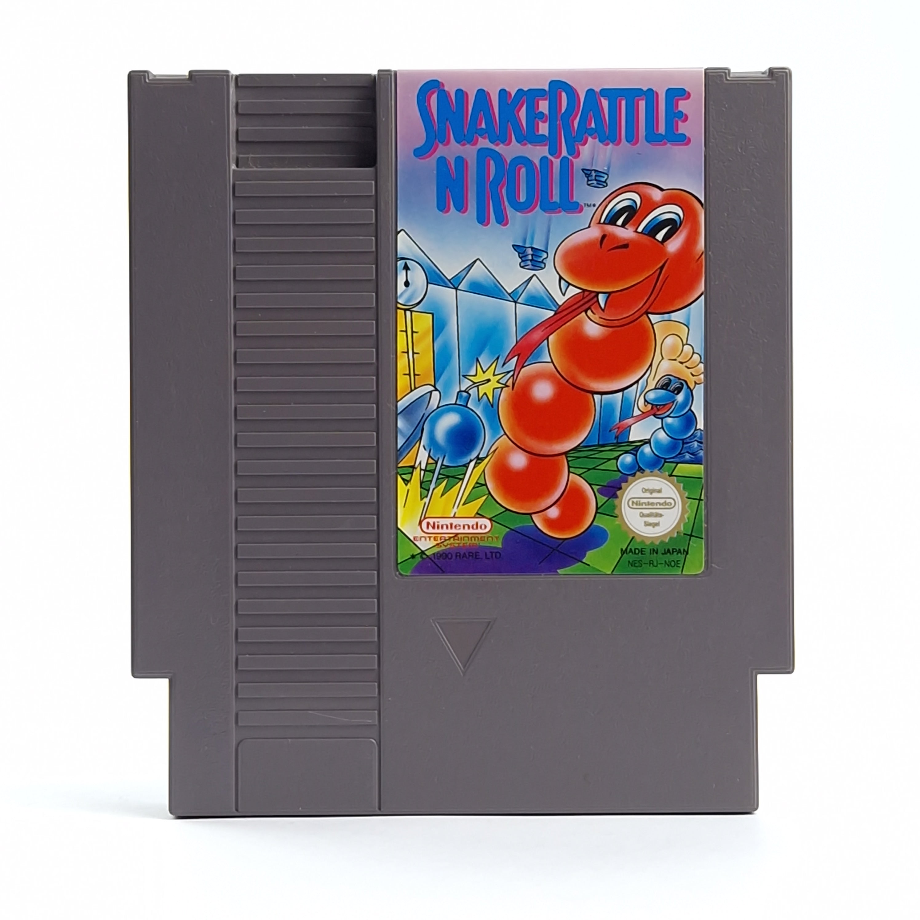 Nintendo NES Game: Snake Rattle N Roll Module Cartridge (Very Good) PA