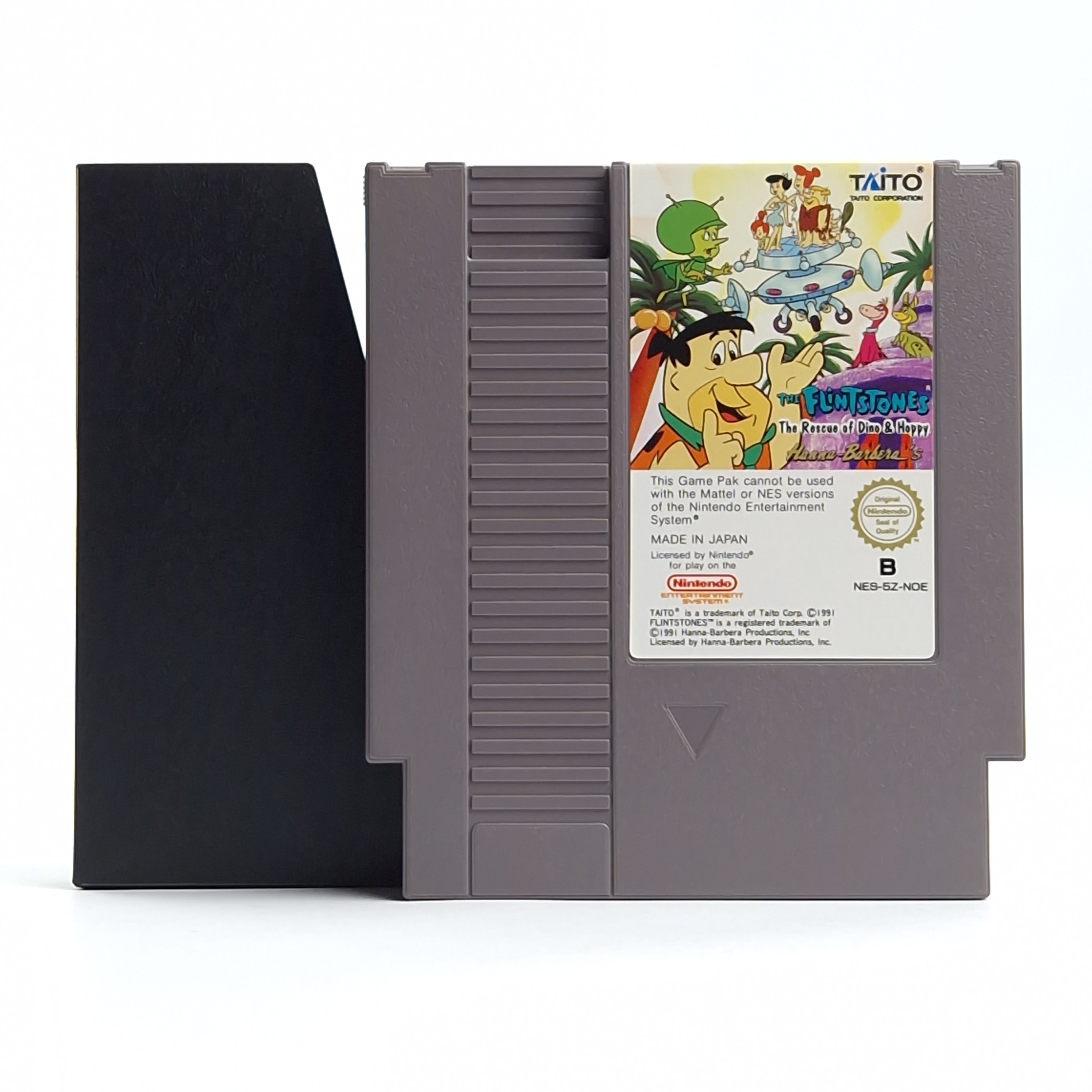 Nintendo NES game: The Flintstones The Rescue of Dino & Hoppy / PA