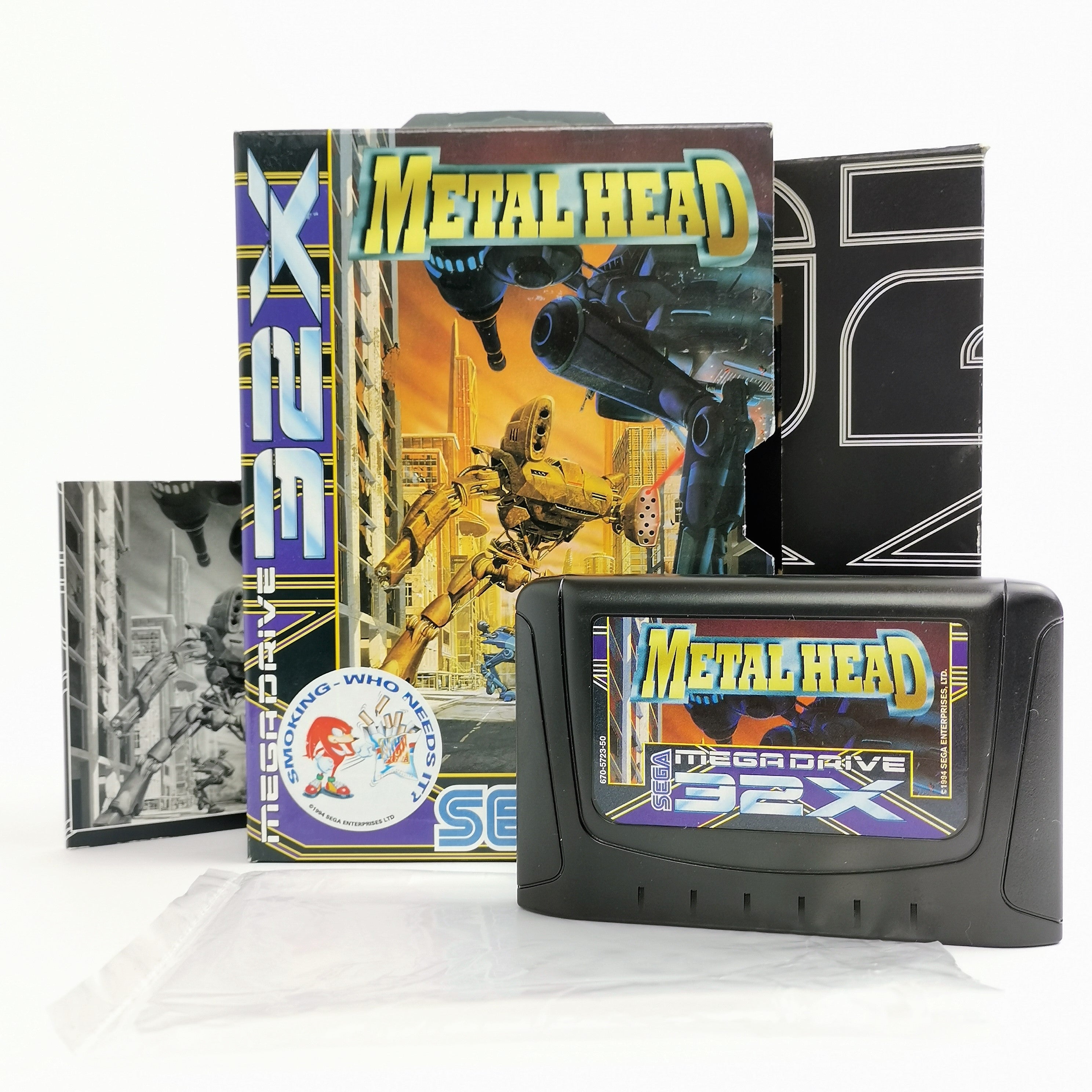 Sega Mega Drive 32X Game : Metal Head | OVP PAL - MD