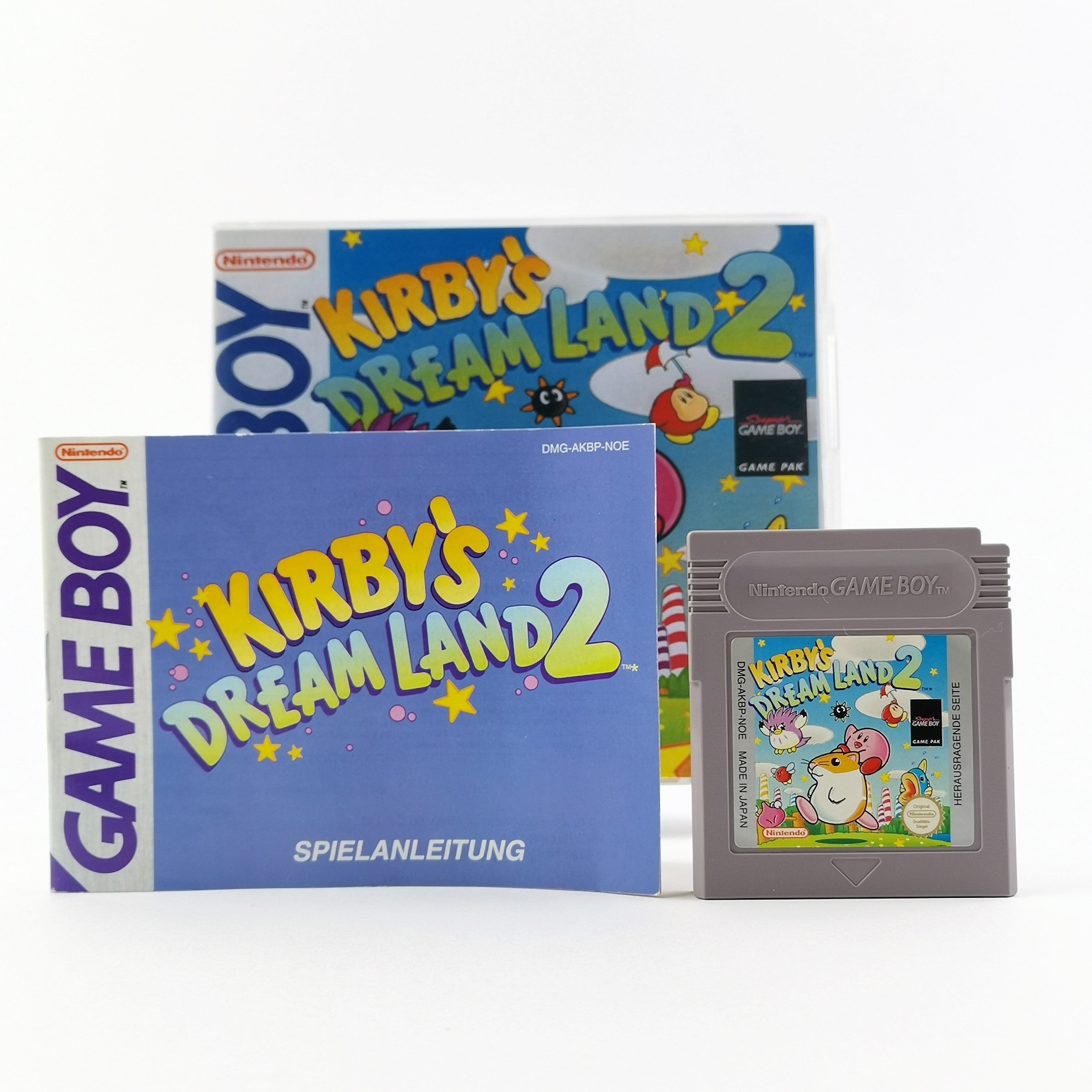 Nintendo Game Boy Classic Spiel : Kirby´s Dream Land 2 - Modul Anleitu