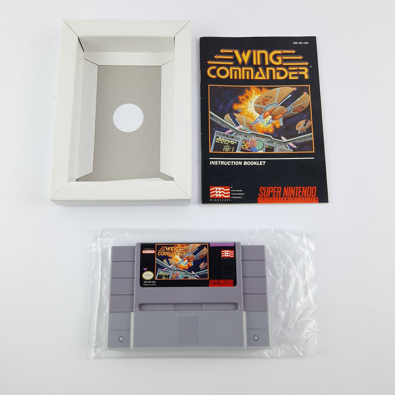 Super Nintendo game: Wing Commander - original packaging instructions module | SNES USA Game