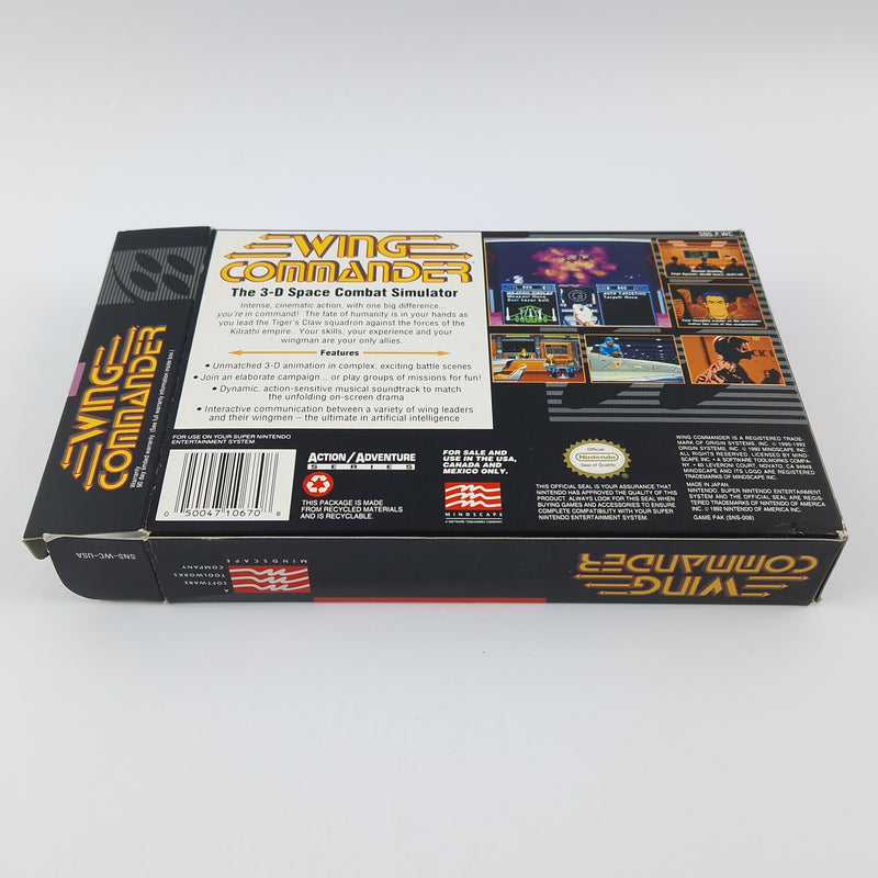 Super Nintendo game: Wing Commander - original packaging instructions module | SNES USA Game