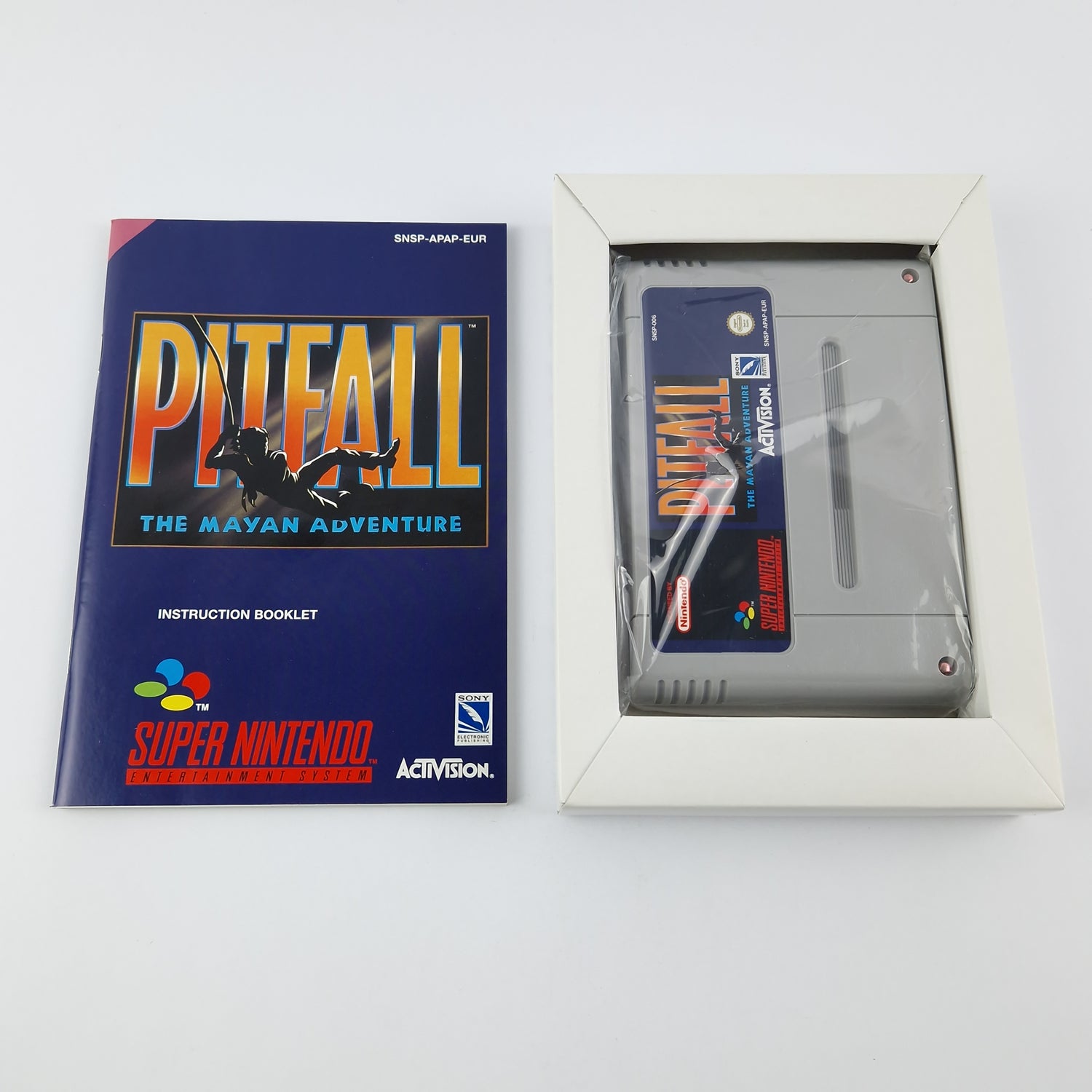 Super Nintendo Game: Pitfall The Mayan Adventure - OVP l | SNES PAL game