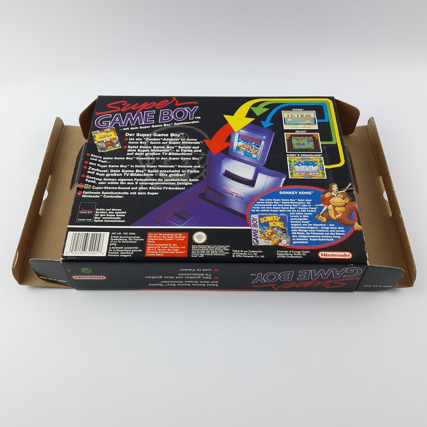 Super Nintendo Zubehör : Super Game Boy Adapter - OVP l | SNES PAL