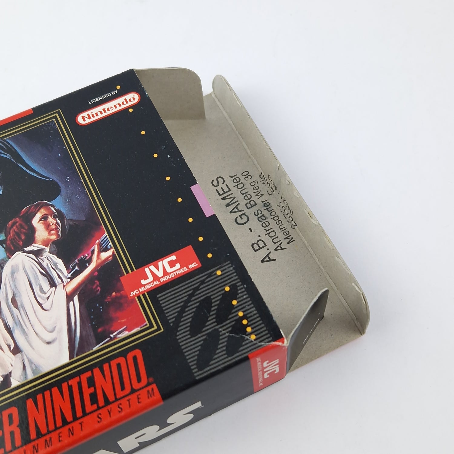 Super Nintendo Spiel : Super Star Wars - OVP NTSC-U/C USA SNES