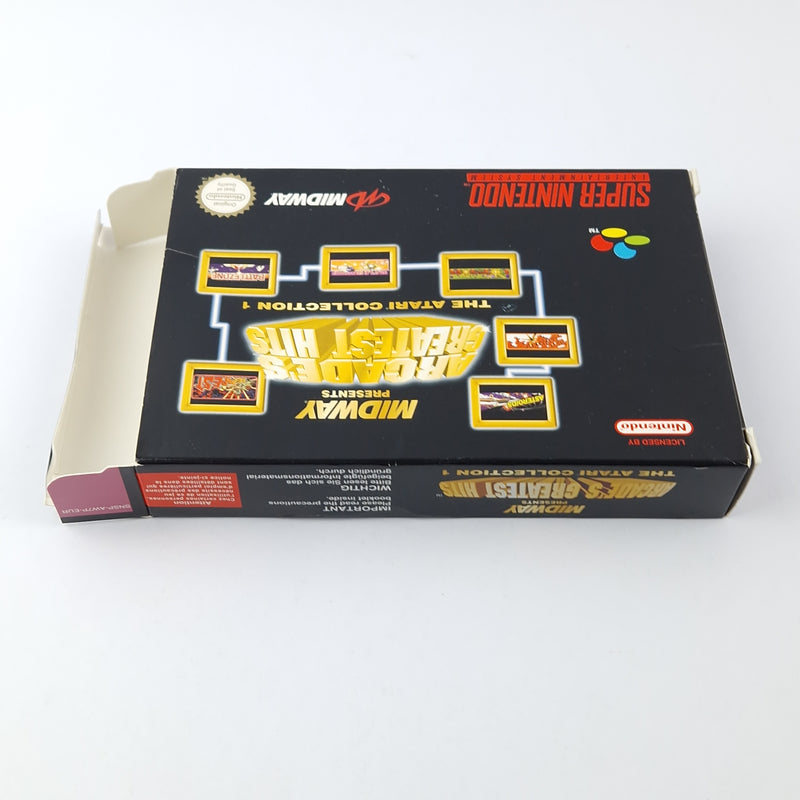 Super Nintendo Spiel : Midway Arcades Greatest Hits Atari Collection 1 OVP SNES