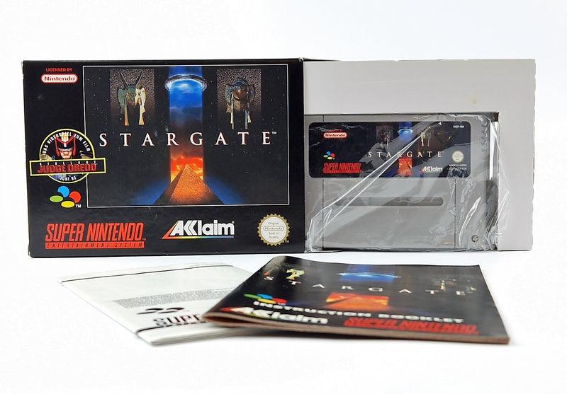 Super Nintendo game: Stargate - OVP instructions module | SNES PAL EUR