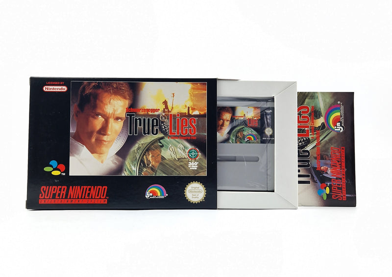 Super Nintendo Spiel : Schwarzenegger True Lies - OVP l | SNES PAL Game