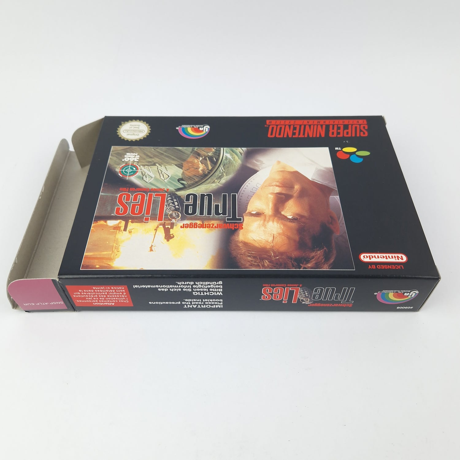 Super Nintendo Spiel : Schwarzenegger True Lies - OVP l | SNES PAL Game