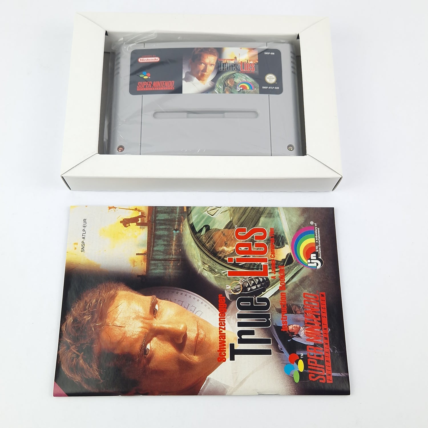 Super Nintendo Spiel : Schwarzenegger True Lies - OVP l | SNES PAL Game