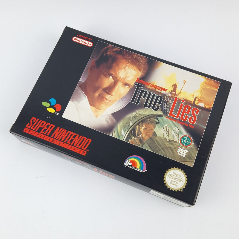 Super Nintendo Spiel : Schwarzenegger True Lies - OVP l | SNES PAL Game