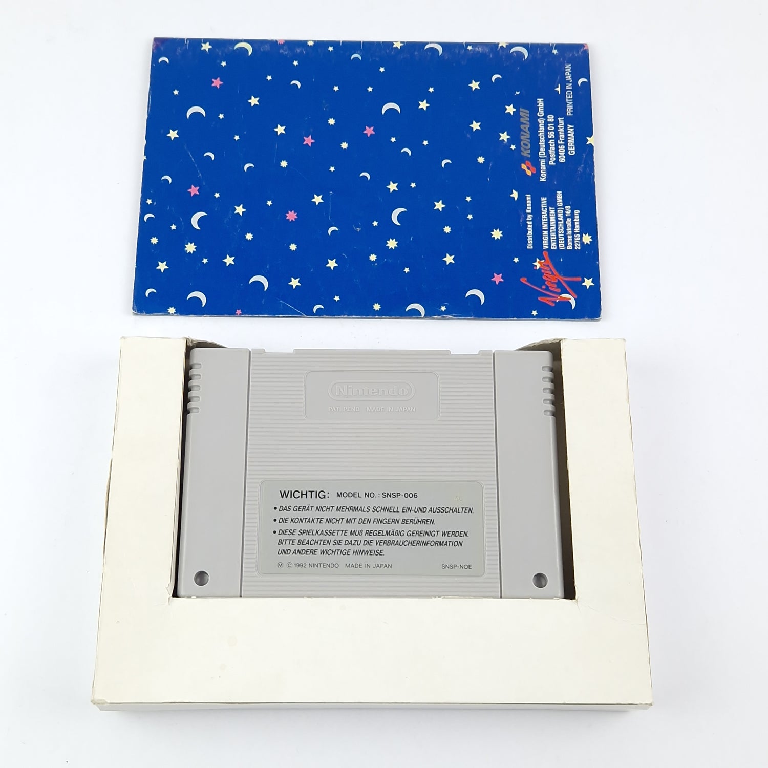 Super Nintendo game: Young Merlin - OVP instructions module | SNES Pal Game