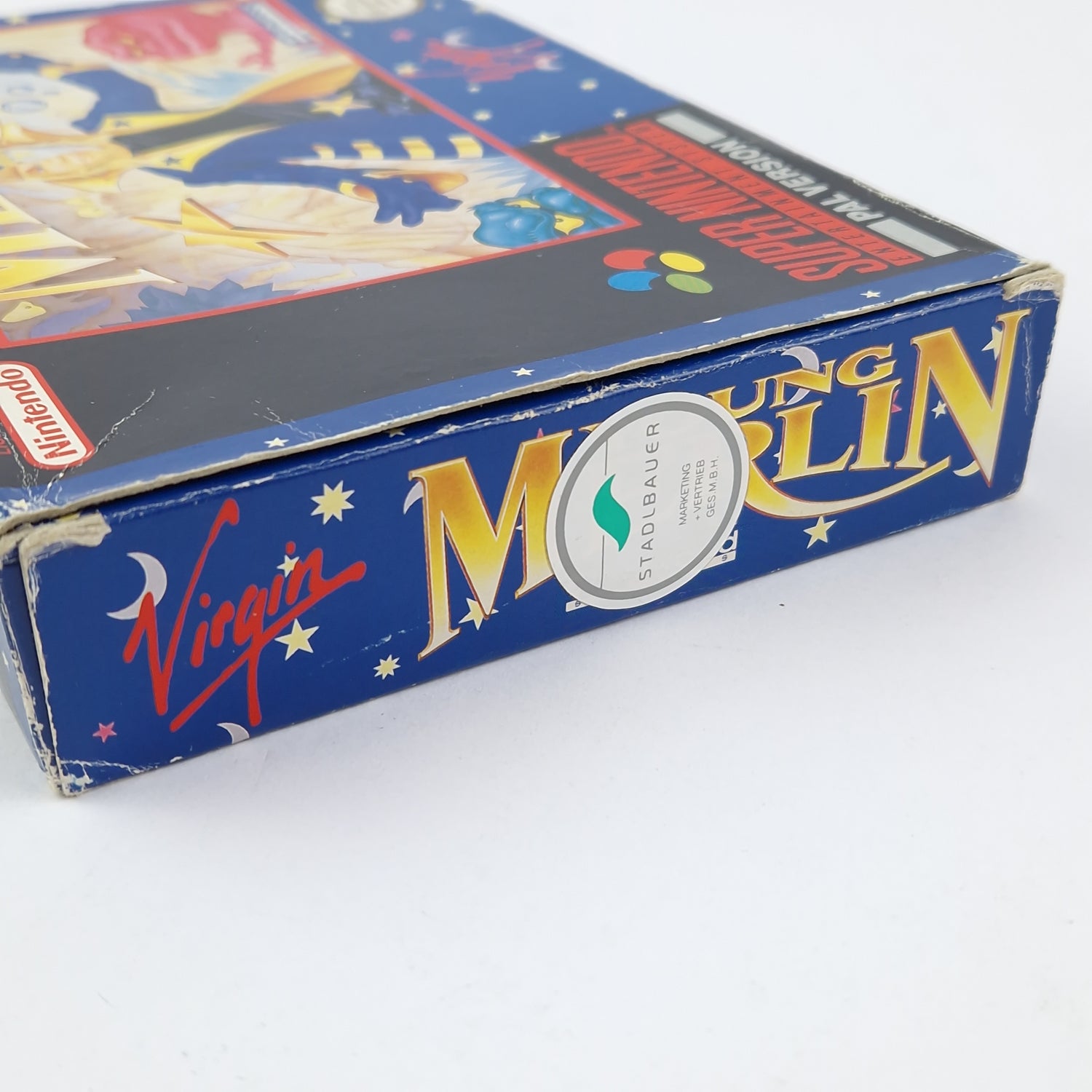 Super Nintendo game: Young Merlin - OVP instructions module | SNES Pal Game