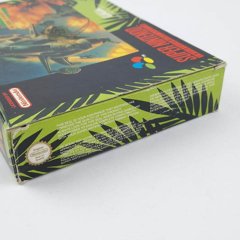 Super Nintendo Game: Jungle Strike The Sequel to Desert Strike - SNES OVP PAL