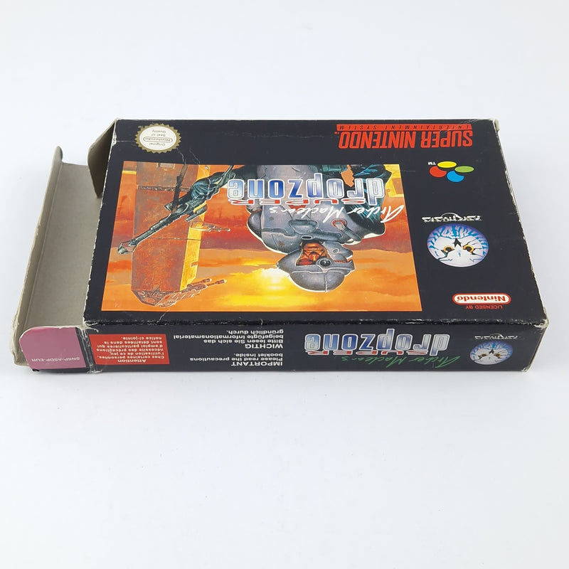 Super Nintendo game: Super Dropzone - OVP instructions module | SNES Pal Game