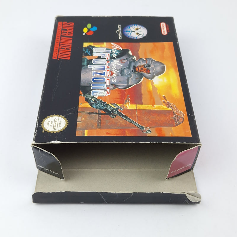 Super Nintendo game: Super Dropzone - OVP instructions module | SNES Pal Game