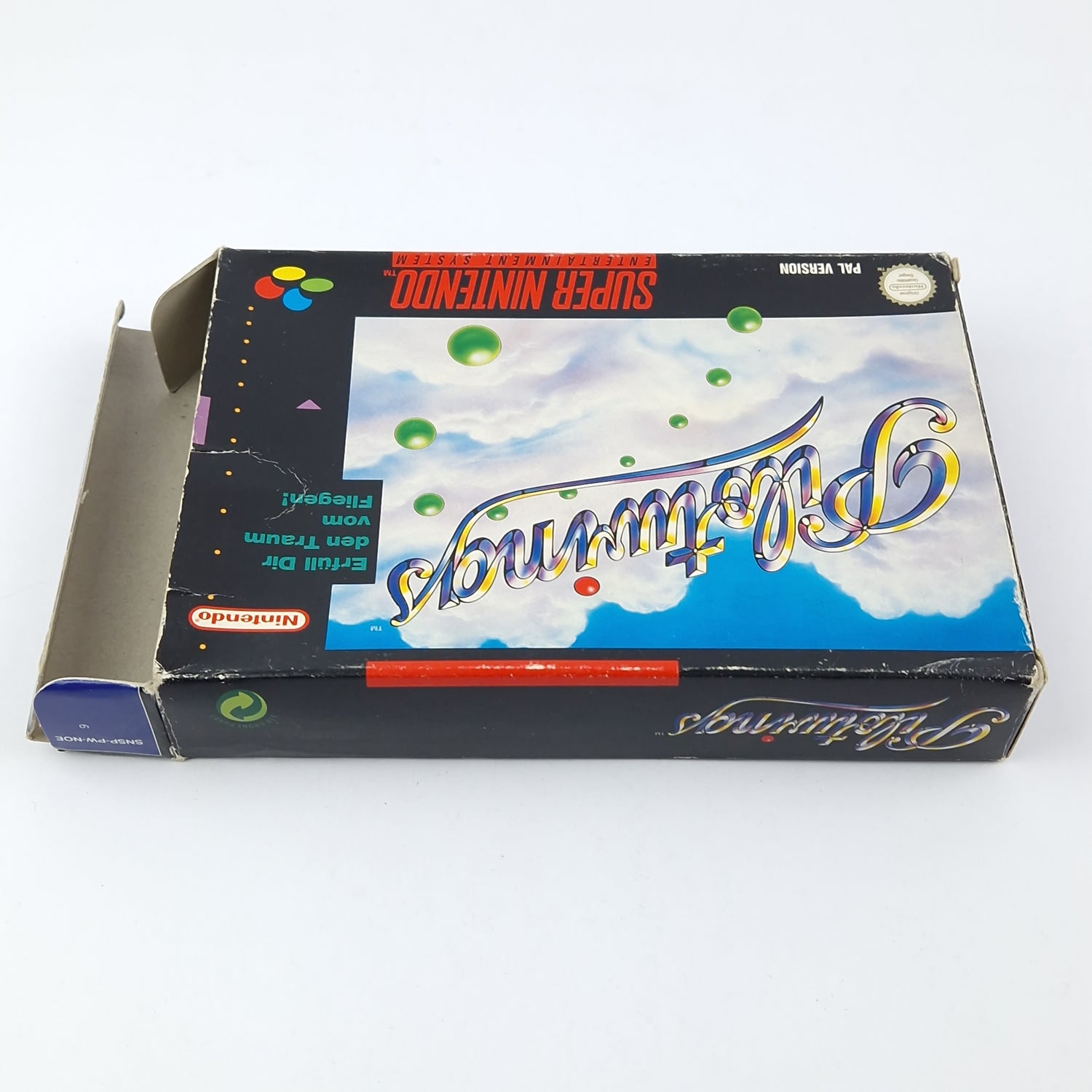 Super Nintendo Game: Pilotwings - OVP Instructions Module | SNES Pal Game