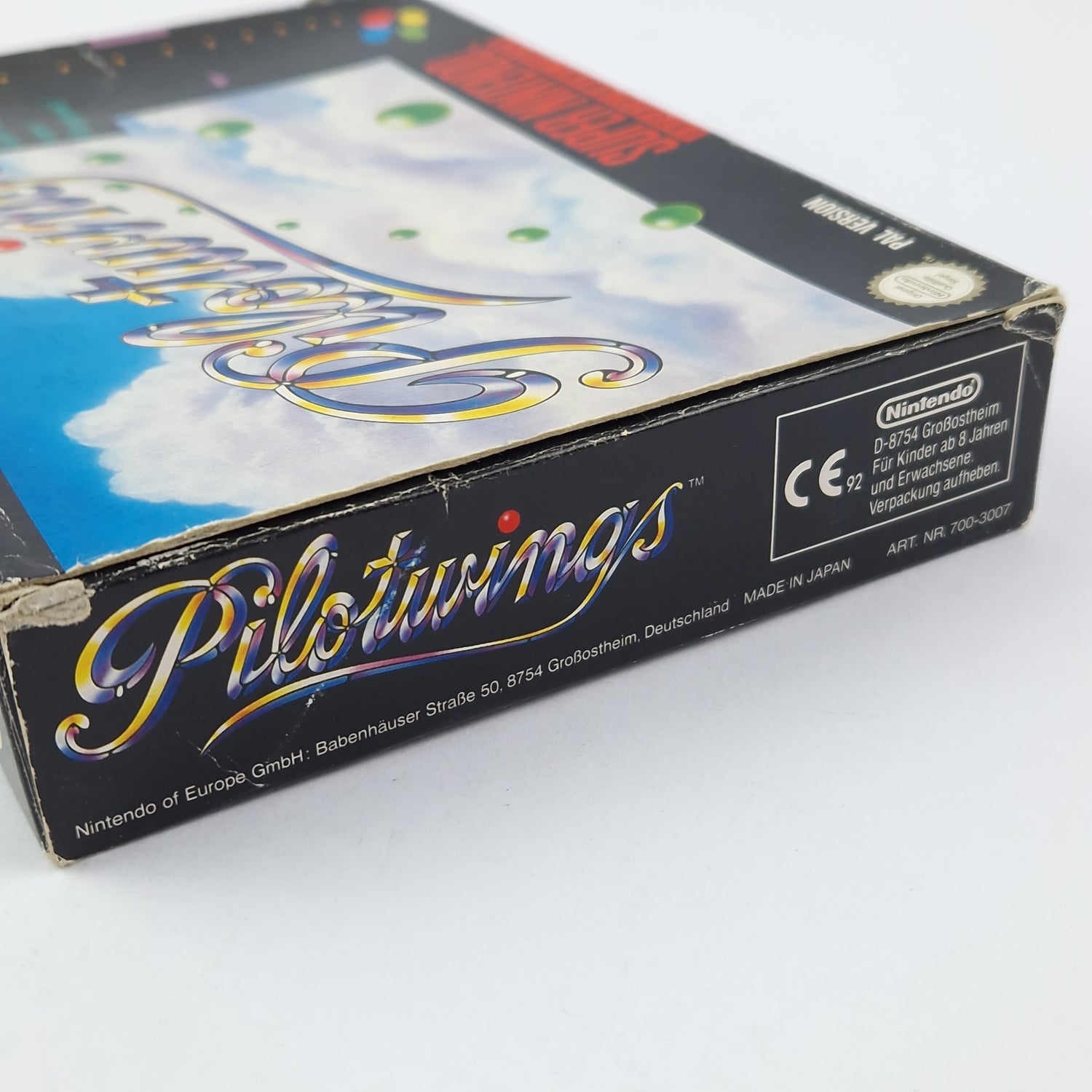 Super Nintendo Game: Pilotwings - OVP Instructions Module | SNES Pal Game