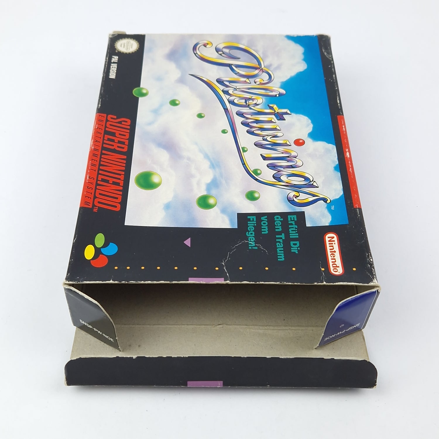 Super Nintendo Game: Pilotwings - OVP Instructions Module | SNES Pal Game