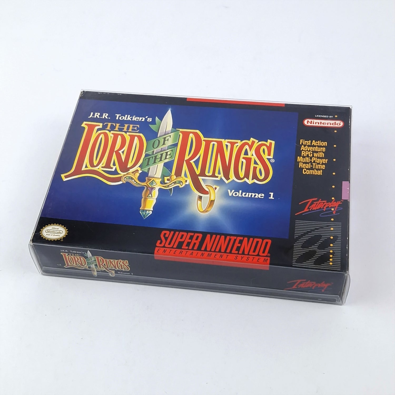 Super Nintendo Game: The Lord of The Rings Volume 1 - OVP NTSC-U/C USA SNES