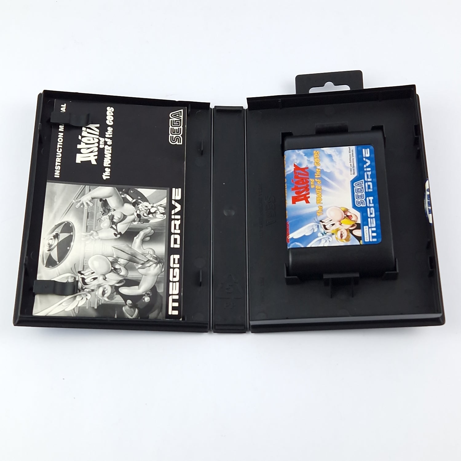 Sega Mega Drive Spiel : Asterix and The Power of the Gods - OVP Anleitung Modul