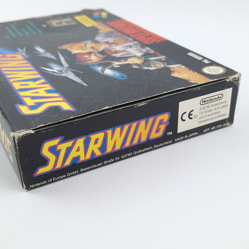 Super Nintendo Game: Starwing - OVP Instructions Module | Snes Pal Game