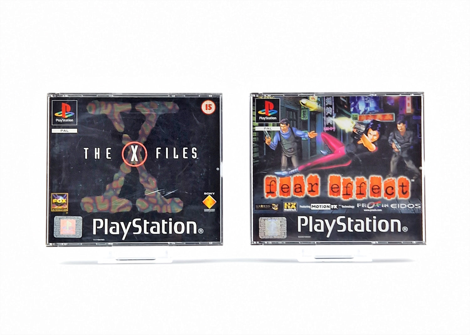 Playstation 1 Games Bundle: Fear Effect & The X Files - PS1 PSX - PAL ESP /  IT