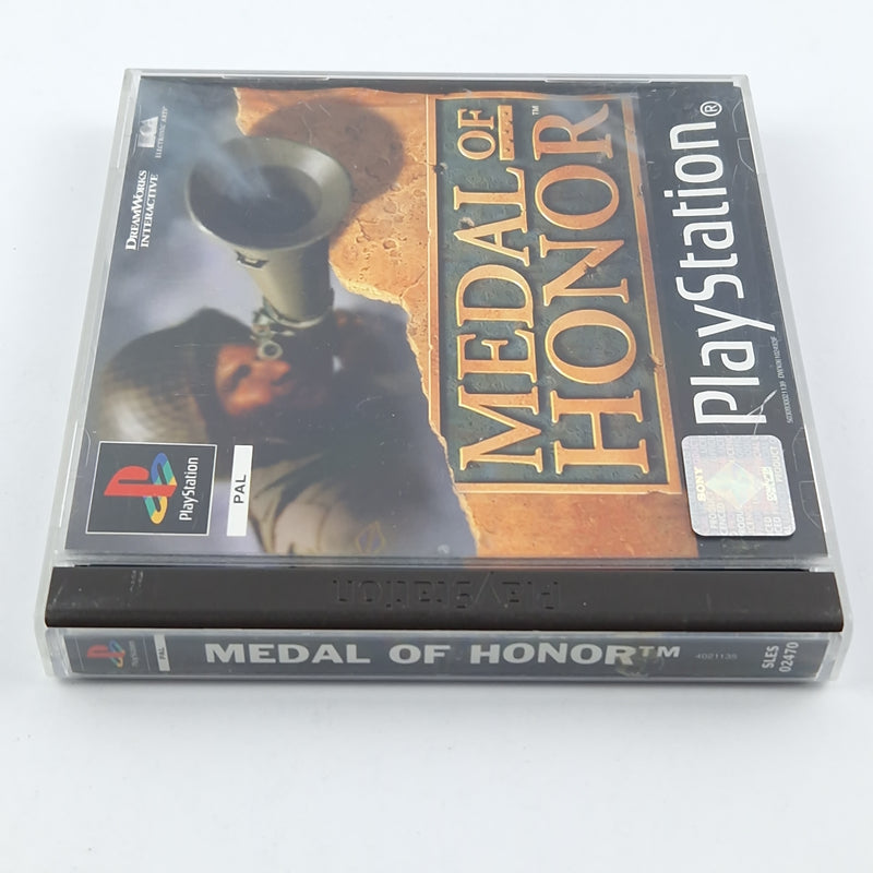 Playstation 1 Spiel : Medal of Honor - Sony PS1 PSX  OVP Anleitung CD PAL ESP