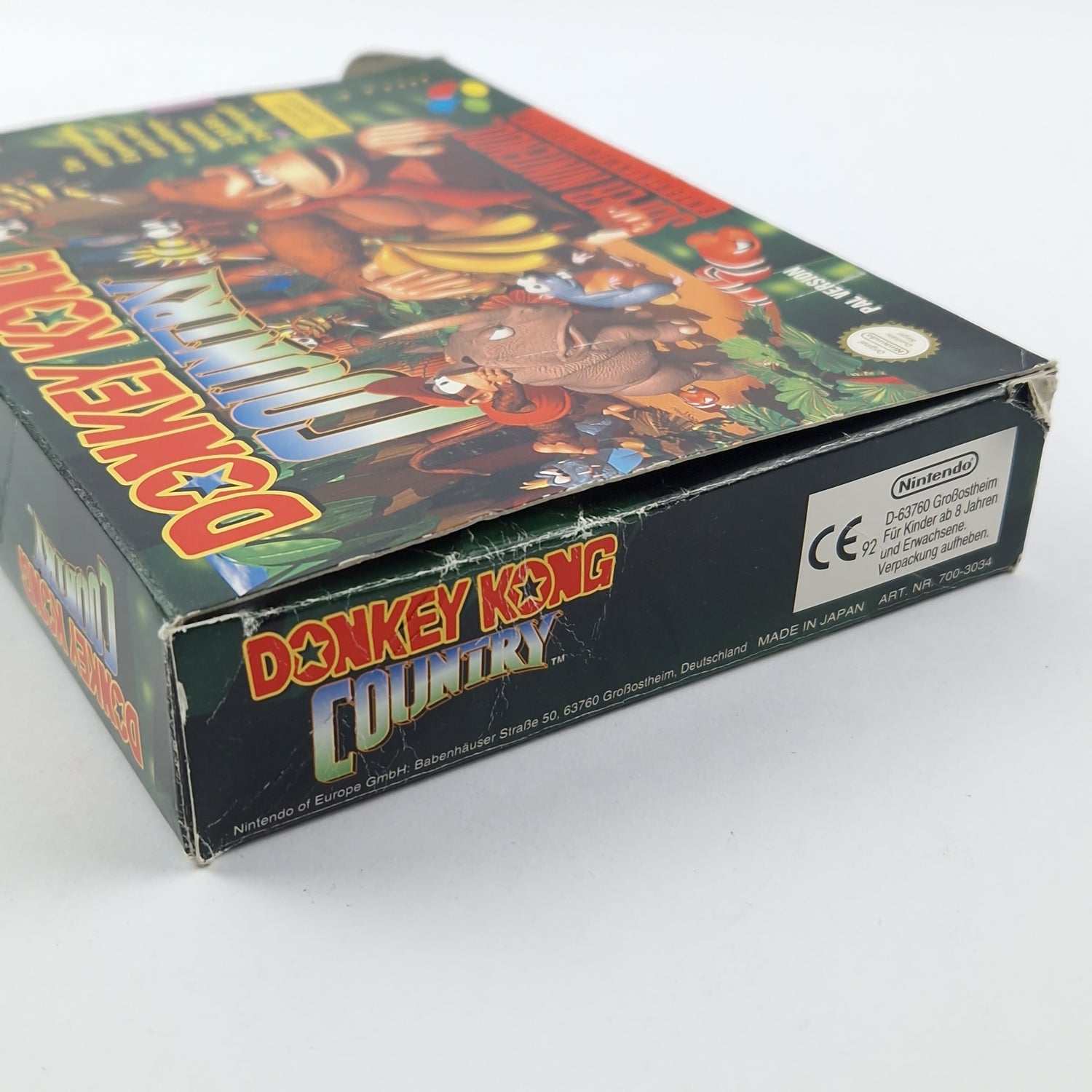 Super Nintendo Spiel : Donkey Kong Country 1 - OVP Anleitung Modul | SNES PAL