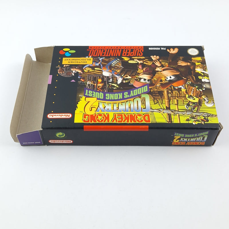 Super Nintendo game: Donkey Kong Country 2 - OVP instructions module | SNES PAL