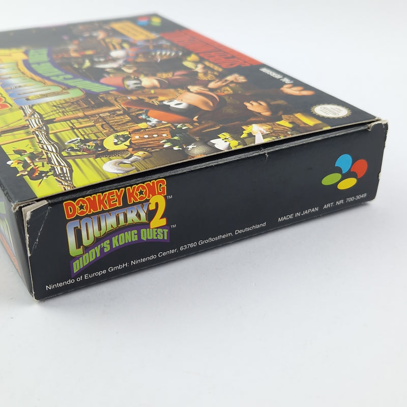 Super Nintendo game: Donkey Kong Country 2 - OVP instructions module | SNES PAL