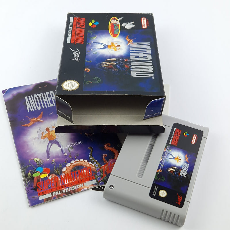 Super Nintendo Game: Another World - OVP Instructions Module | SNES PAL