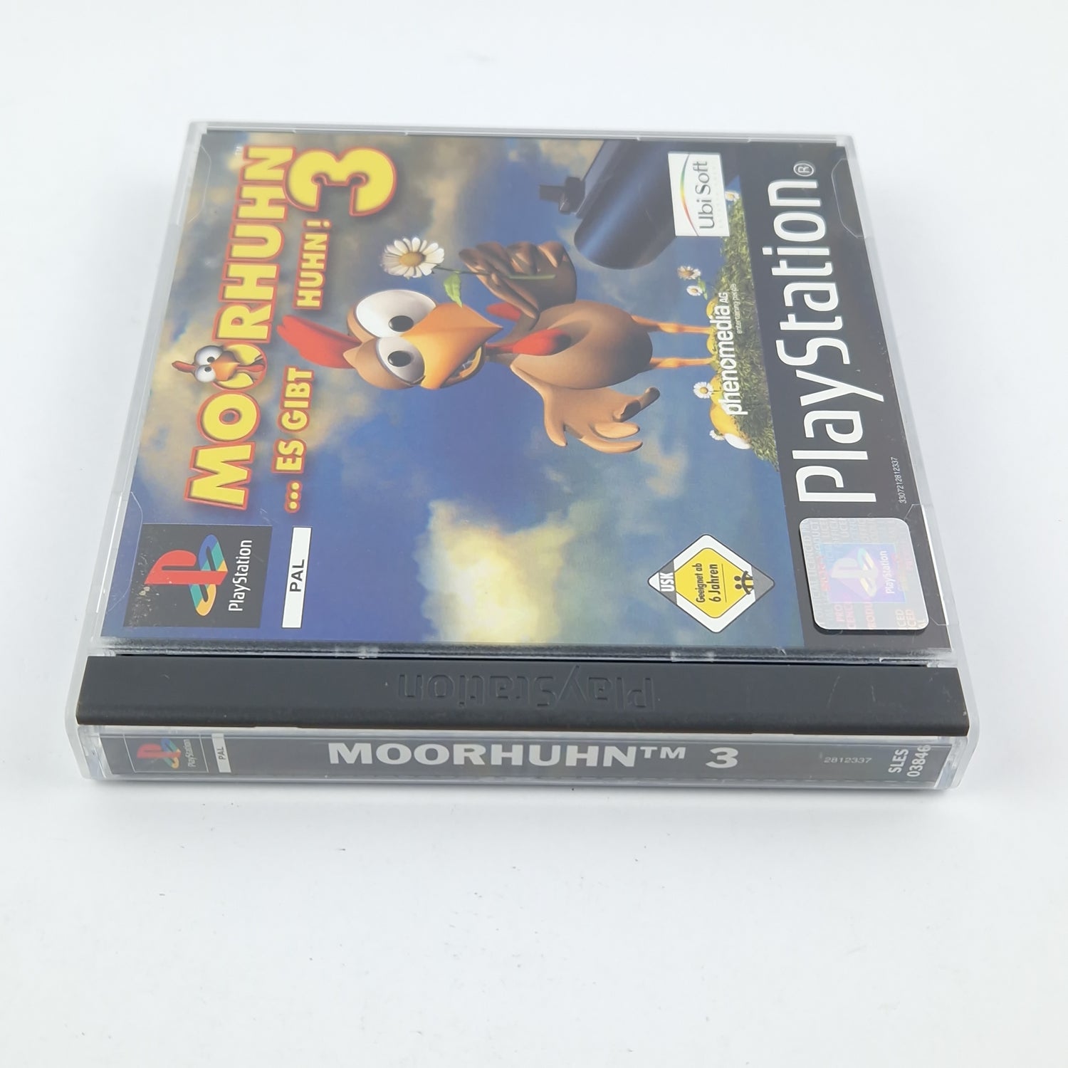 Playstation 1 Spiel : Moorhuhn 3 - OVP Anleitung CD / SONY PS1 PSX PAL