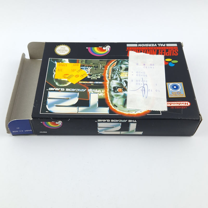 Super Nintendo Spiel : T2 The Arcade Game - OVP Anleitung Modul / CIB SNES PAL