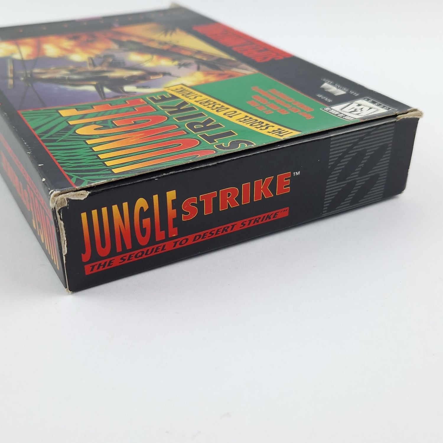 Super Nintendo Game: Jungle Strike The Sequel to Desert Strike - OVP CIB SNES