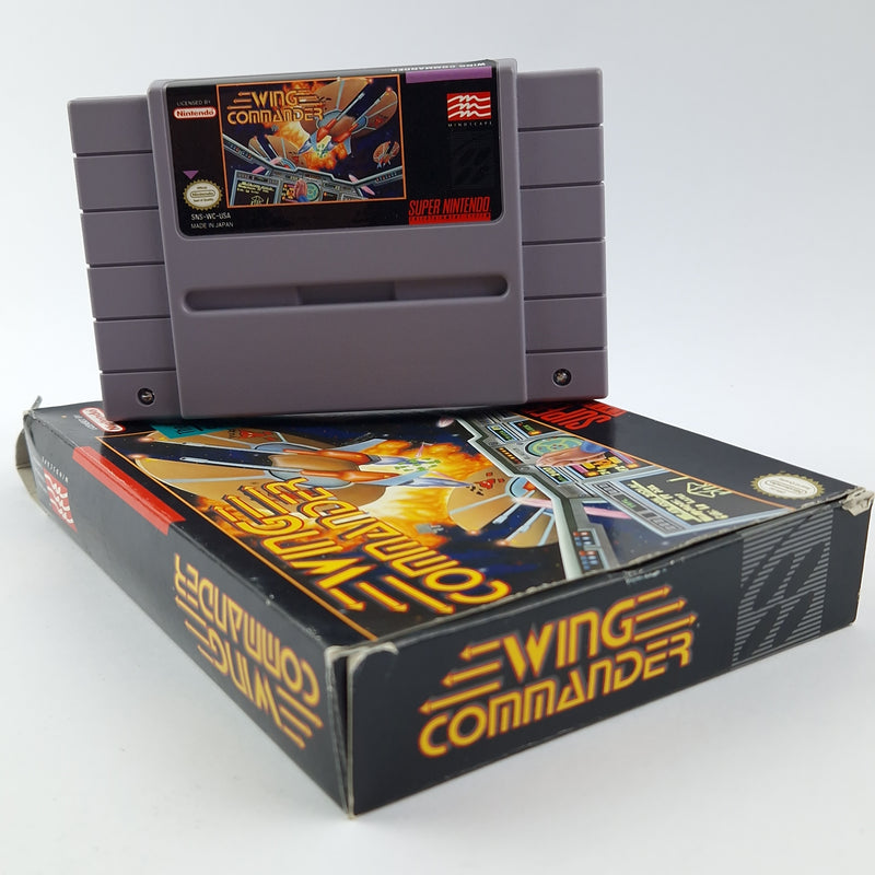 Super Nintendo game: Wing Commander - original packaging SNES USA