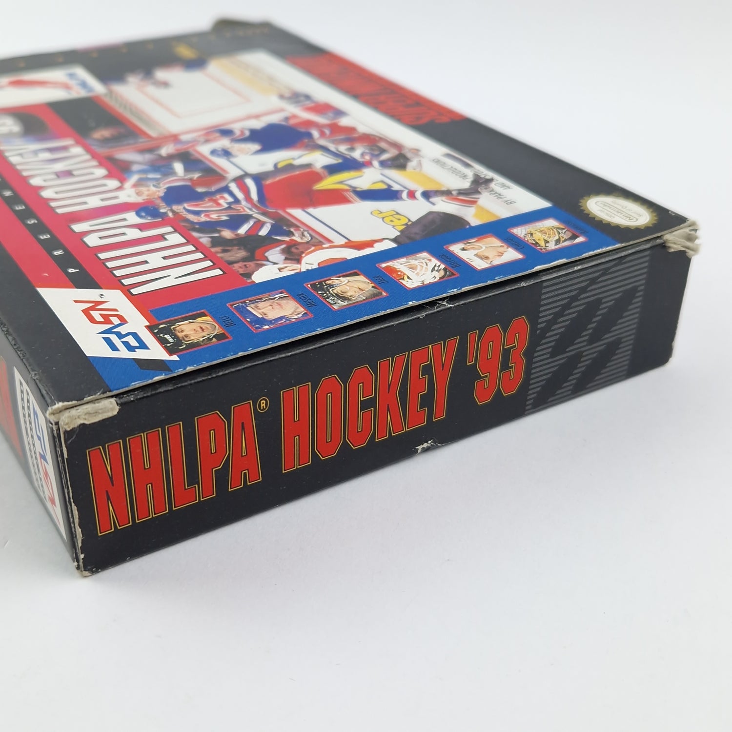 Super Nintendo Spiel : NHLPA Hockey 93 - OVP Anleitung Modul SNES Icehockey USA