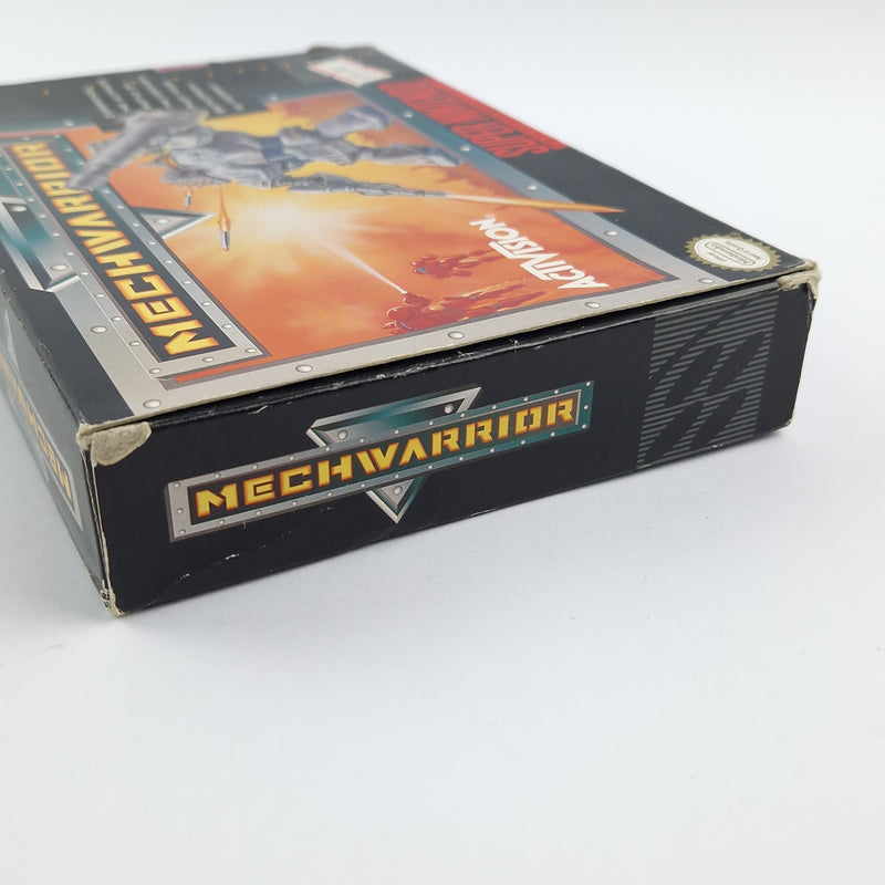 Super Nintendo Game: Mechwarrior - OVP Instructions Module / SNES Game CIB USA