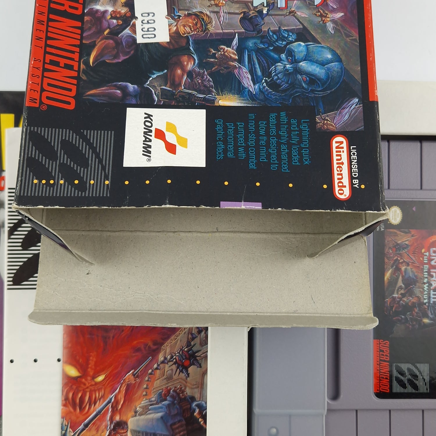 Super Nintendo Game: Contra III The Alien Wars - OVP / SNES Game CIB USA