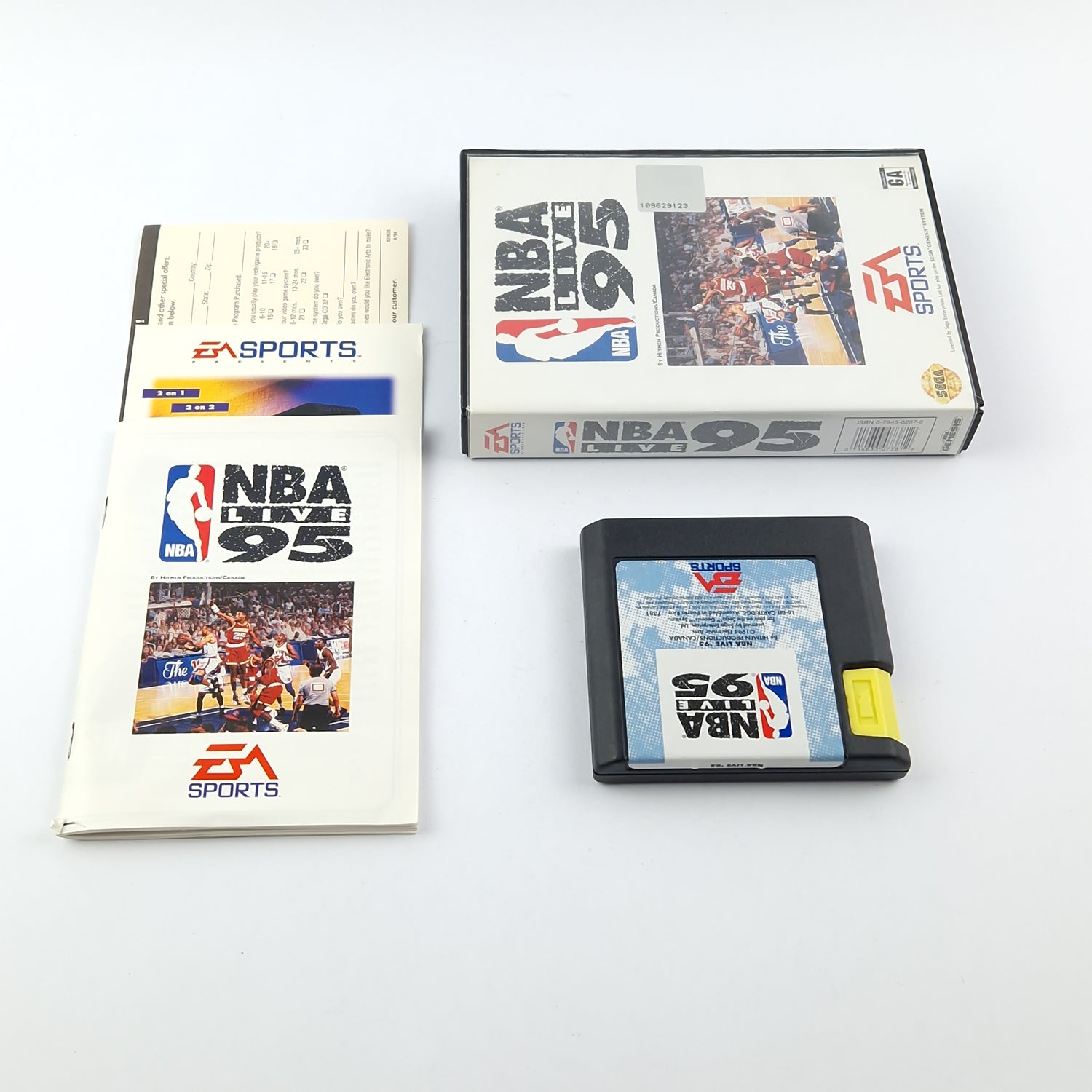 Sega Genesis Spiel : NBA Live 95 - Basketball MD Mega Drive USA Version OVP