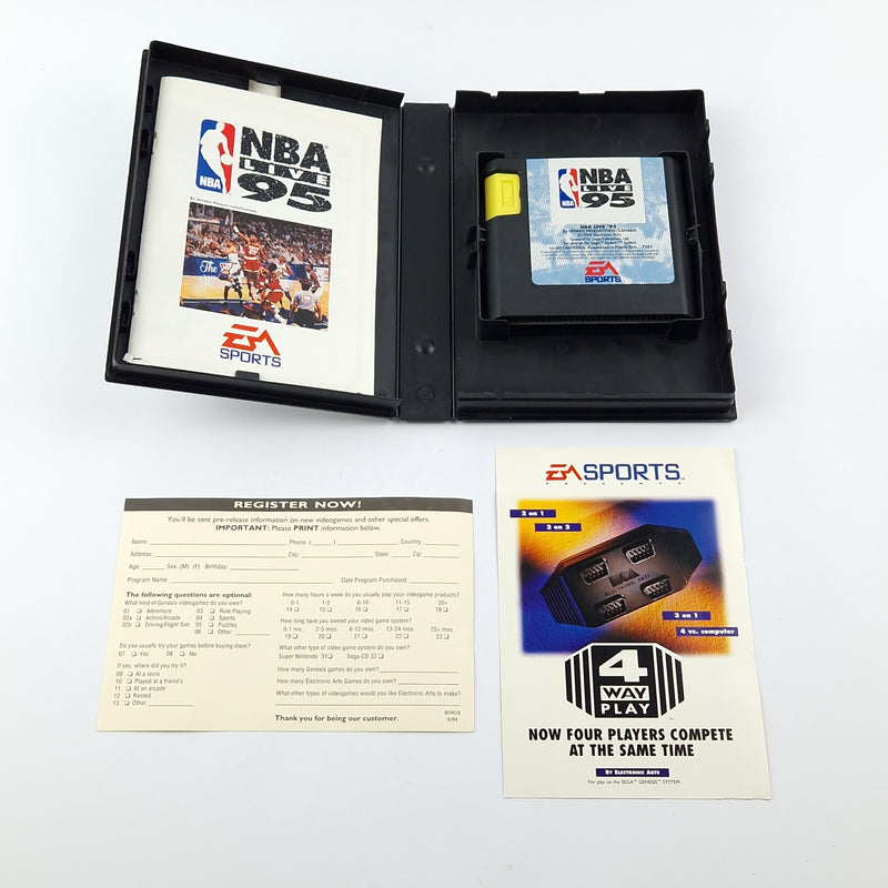 Sega Genesis Spiel : NBA Live 95 - Basketball MD Mega Drive USA Version OVP