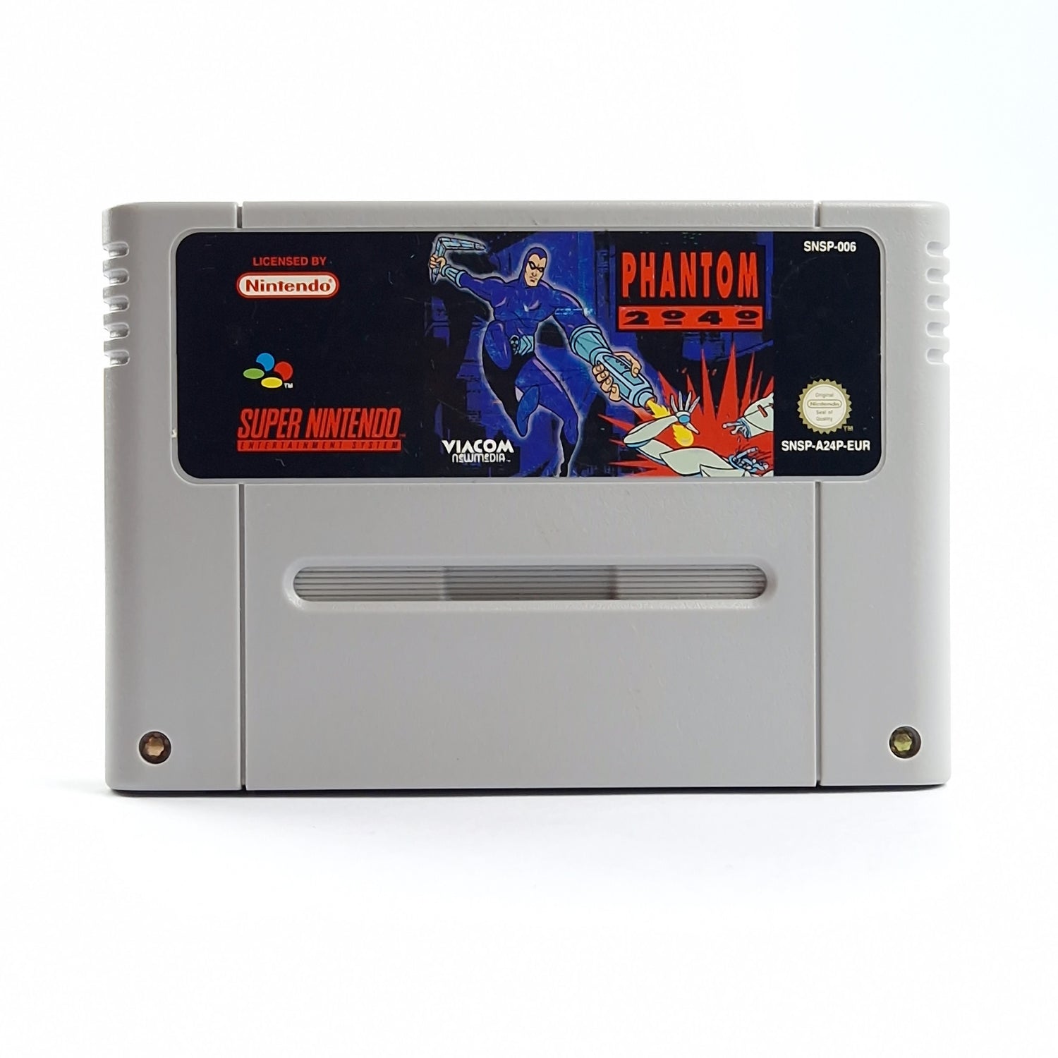 Super Nintendo Game: Phantom 2040 - SNES Module Cartridge PAL EUR