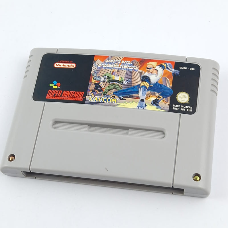 Super Nintendo Game: Captain Commando - SNES Module Cartridge PAL EUR