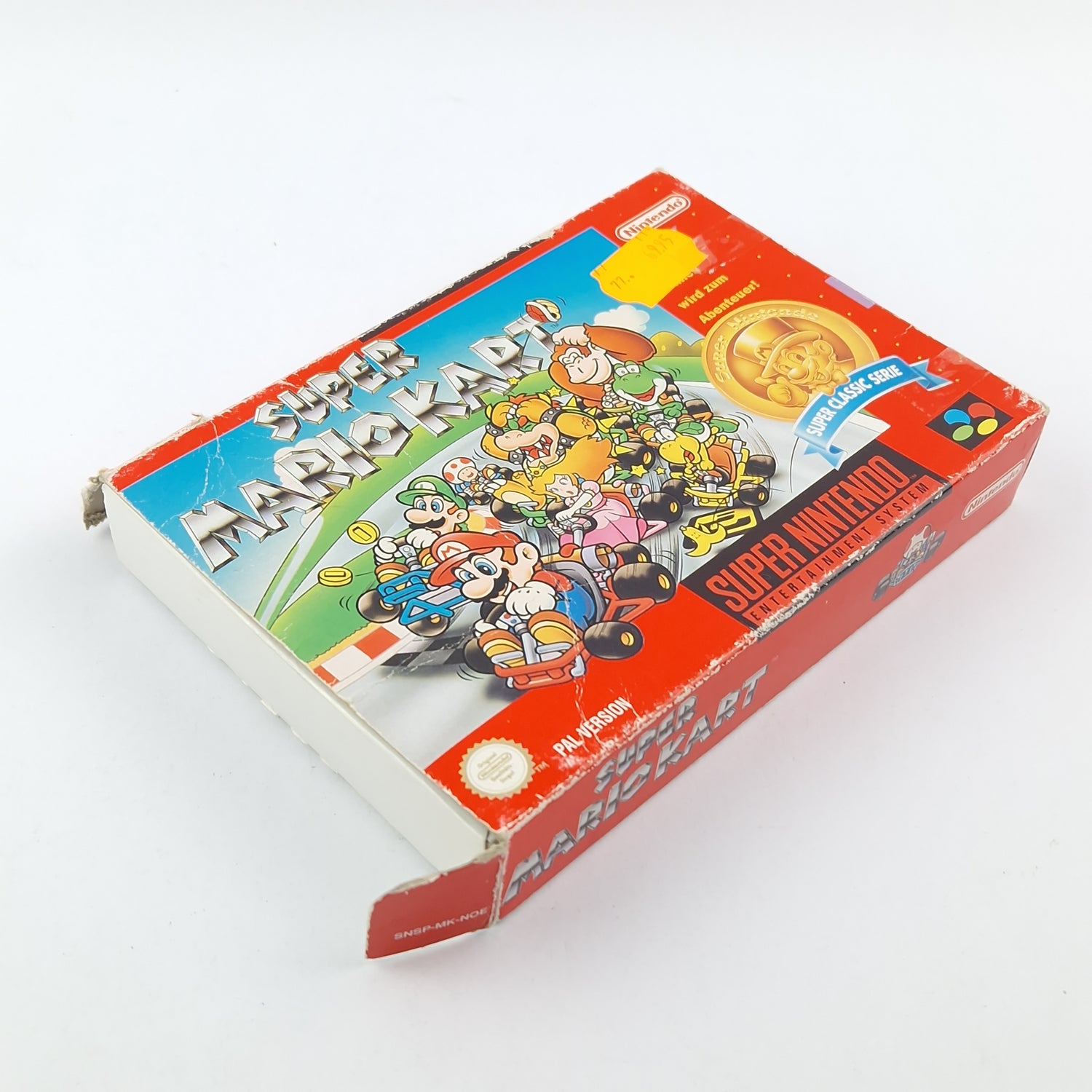 Super Nintendo Spiel : Super Mario Kart + Anleitung - SNES Modul Cartridge PAL