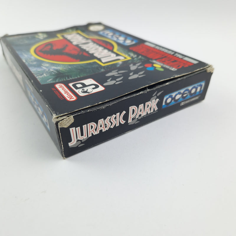 Super Nintendo Game: Jurassic Park - Module Instructions OVP cib / SNES PAL UKV