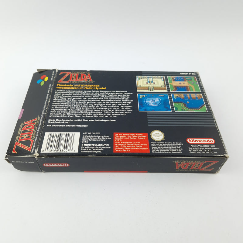 Super Nintendo Game: Zelda a link to the Past - Module Instructions OVP cib SNES