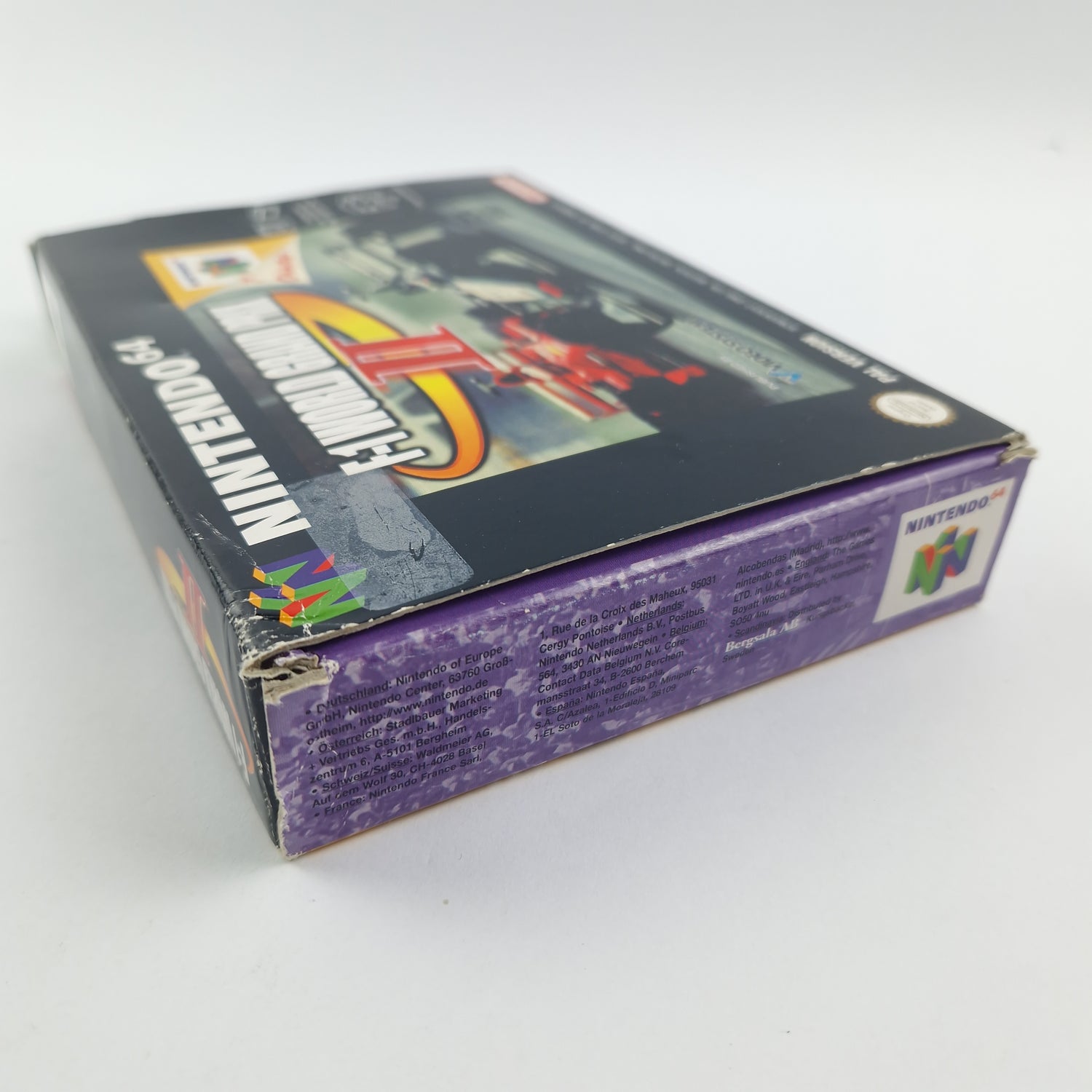 Nintendo 64 Game: F-1 World Grand Prix II - Module Instructions OVP cib / N64 PAL