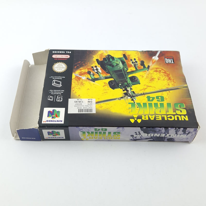 Nintendo 64 Game: Nuclear Strike 64 - Module Instructions OVP / N64 PAL THQ