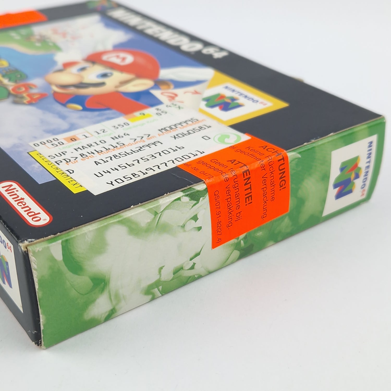 Nintendo 64 Game: Super Mario 64 - Module Instructions OVP cib / N64 Cartridge PAL