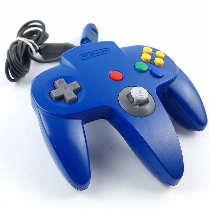 Nintendo 64 Controller: Original N64 Gamepad Blue Blue - Joypad Accessories